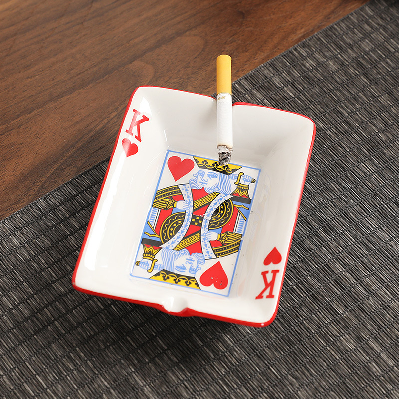 Board Game Hotel - Asbak Keramik Kreatif untuk Rumah Kantor