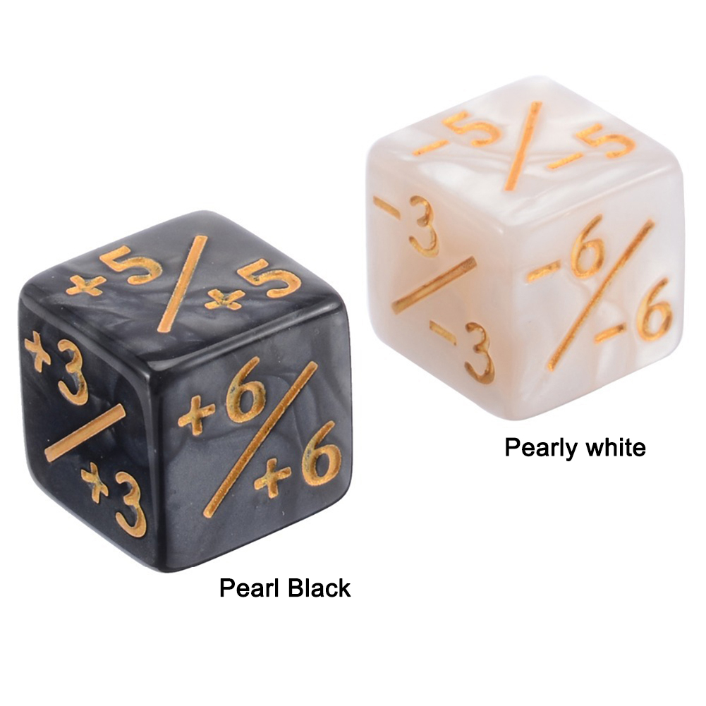 Game Token Counter - 10 Buah Dadu 6 Sisi Kompatibel
