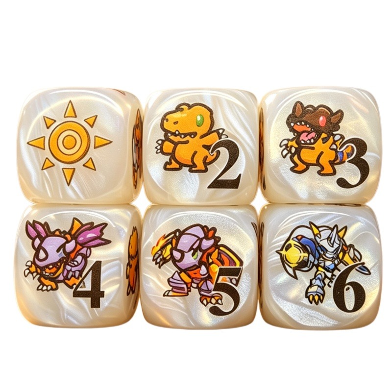 Board Game The Sims - 2 Buah/Set Digimon DTCG Omnimon Agumon