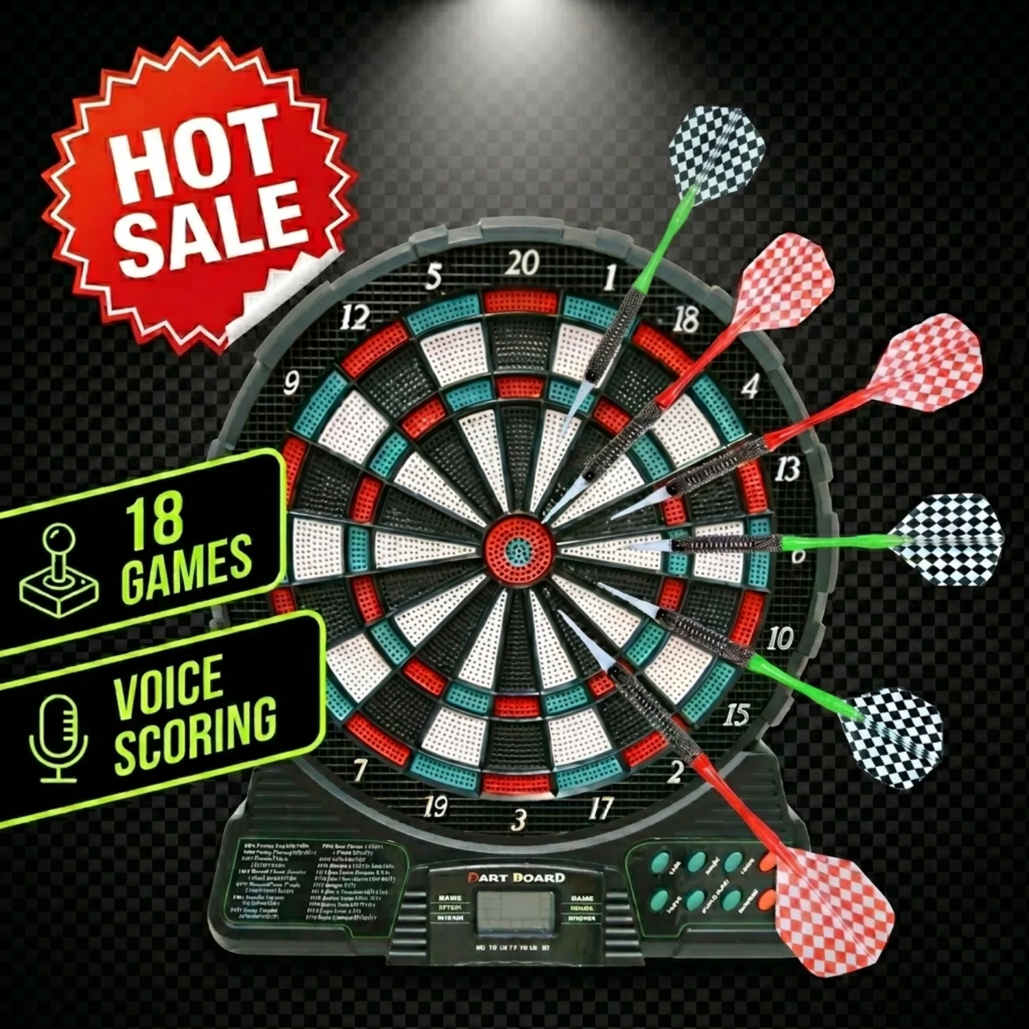 Board Game Ranking - Set Papan Dart Elektronik DartVibe -