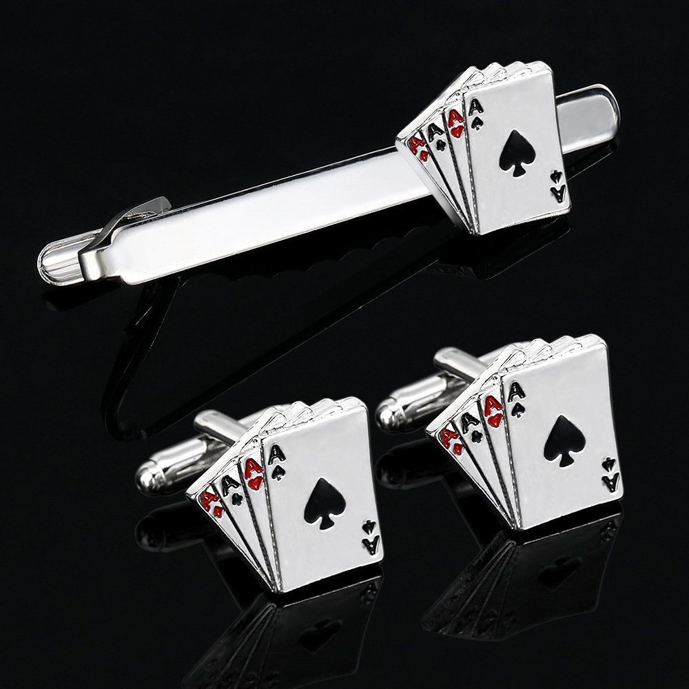 Board Game Card - Klip Dasi Kartu Poker Kreatif Pria