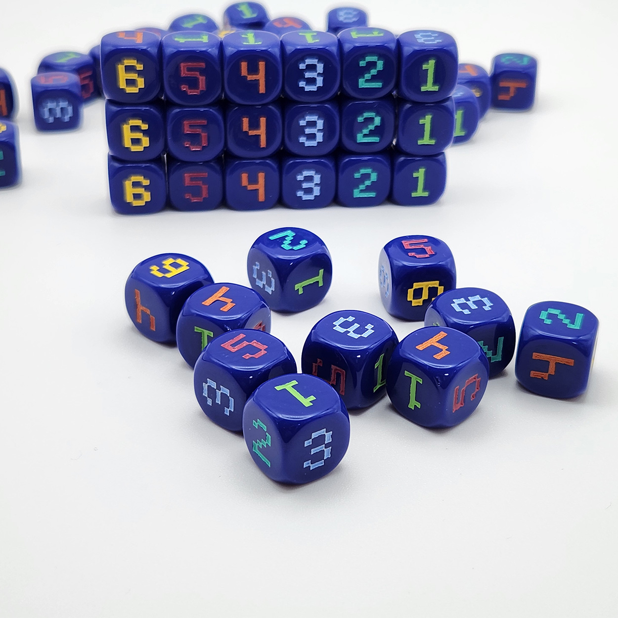 10 Buah Dadu Permainan Digital - Game Token Counter ulasan dan harga