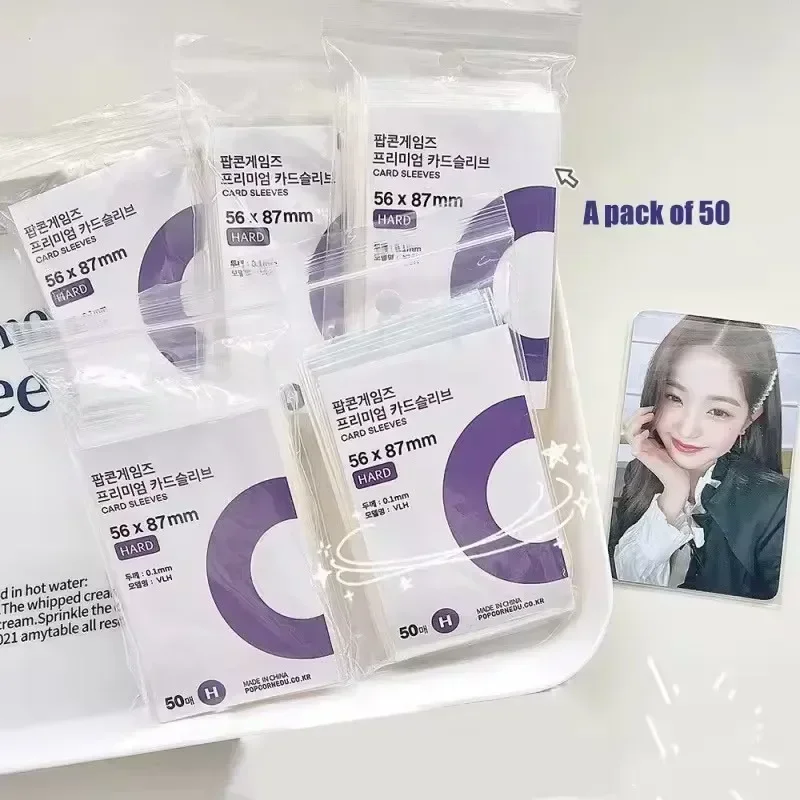 500-1PCS HD Transparan Kpop Id - Board Game Card ulasan dan harga