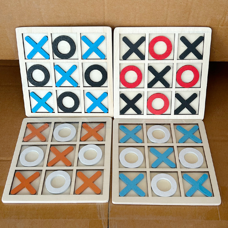 5pcs Permainan Tic Tac Toe Kay - Board Game Template ulasan dan harga