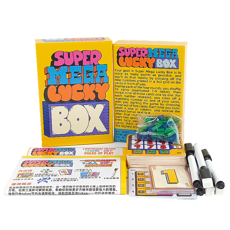 Permainan Papan Super Mega Luc - Board Game Card ulasan dan harga
