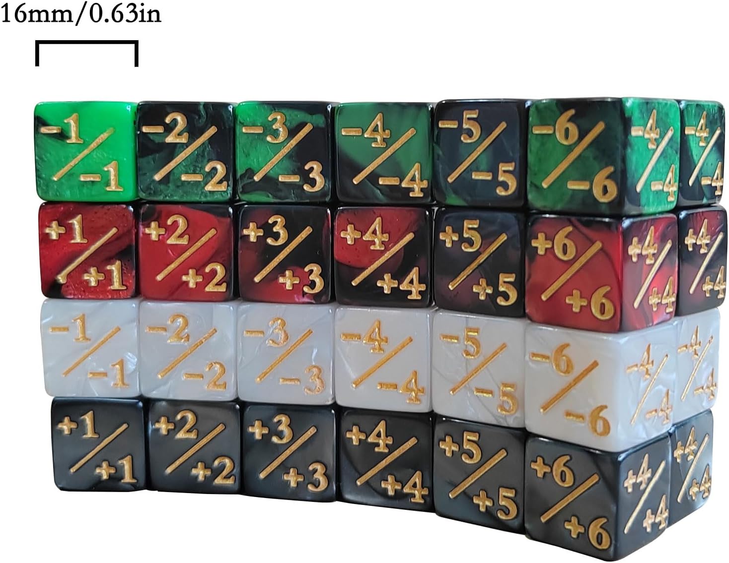 10 Buah Dadu Penghitung Token, - Game Token Counter ulasan dan harga