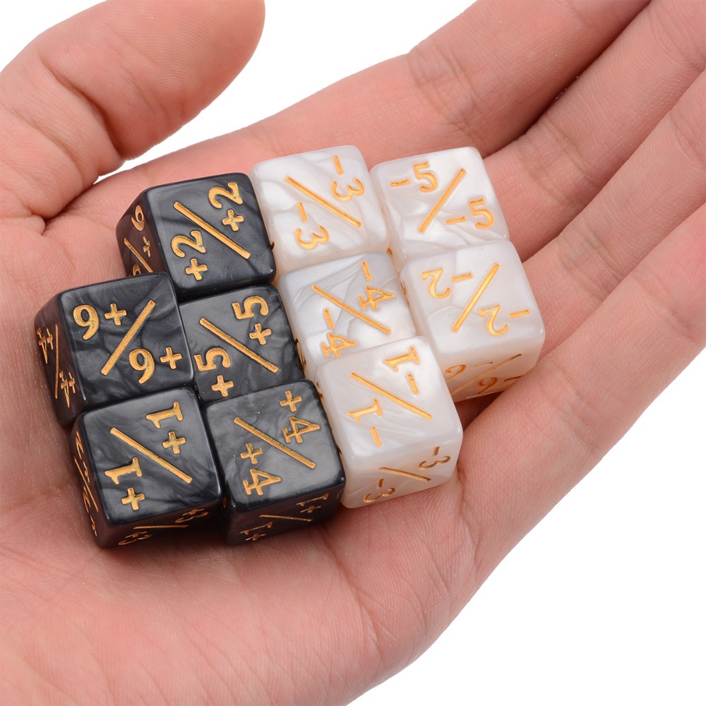 10 Buah Dadu Penghitung Token, - Game Token Counter ulasan dan harga