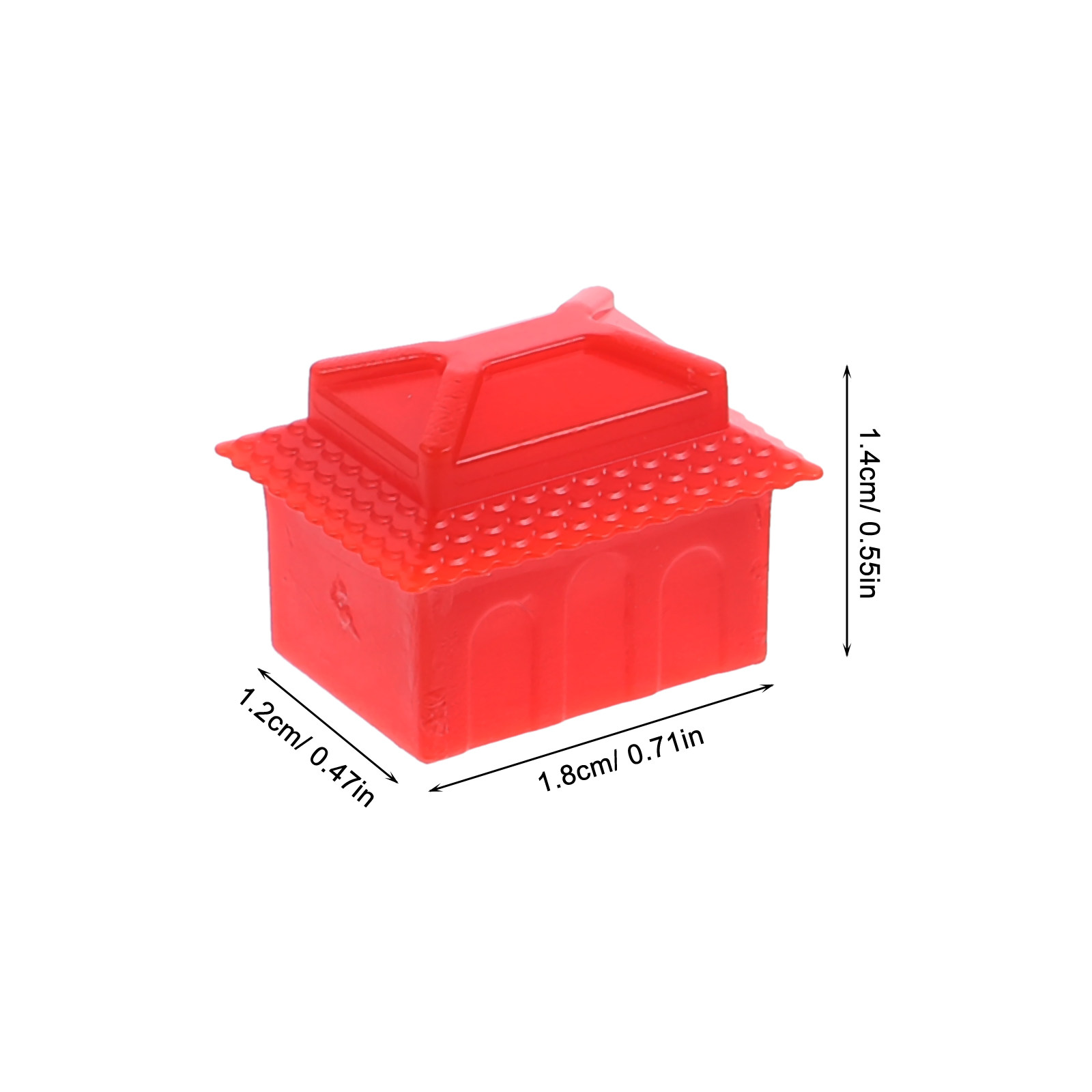 1Set Token Permainan Bentuk Ru - Board Game Hotel ulasan dan harga