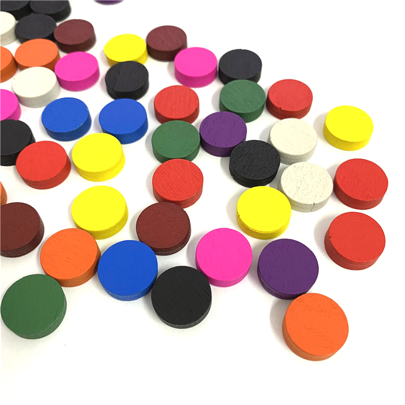 50 buah 15*5MM 11 warna Disk k - Game Token Counter ulasan dan harga