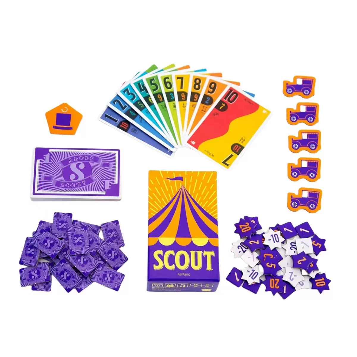 Permainan Kartu Pramuka Circus - Board Game Template ulasan dan harga