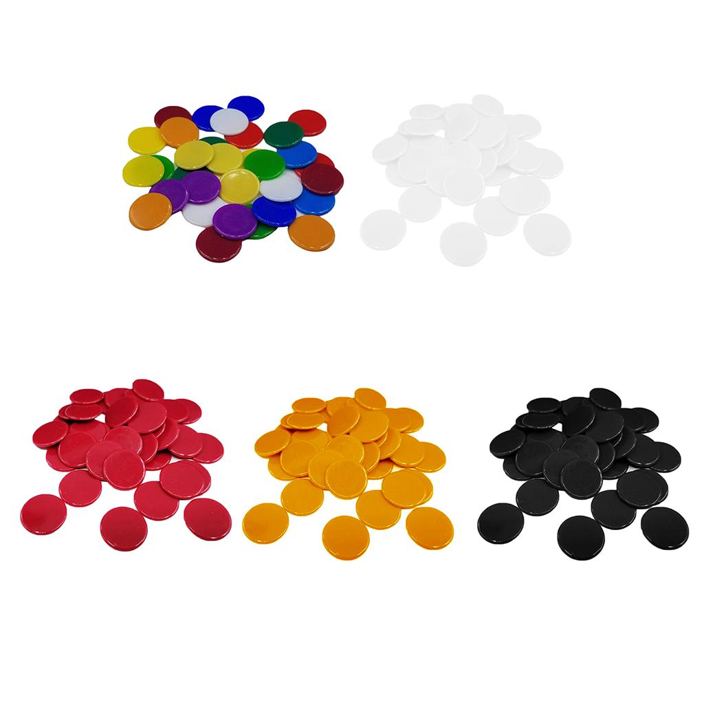 100 buah Chip Bingo kecil peng - Game Token Counter ulasan dan harga