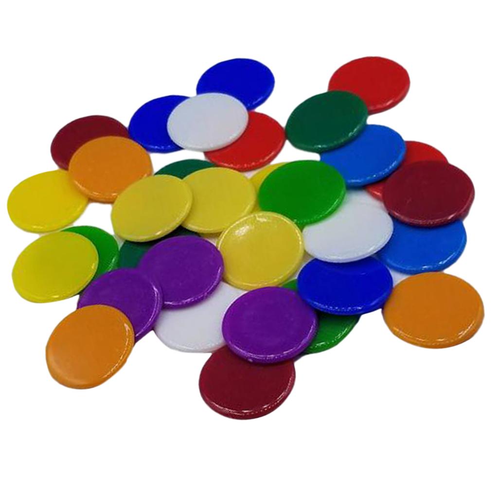 100 buah Chip Bingo kecil peng - Game Token Counter ulasan dan harga