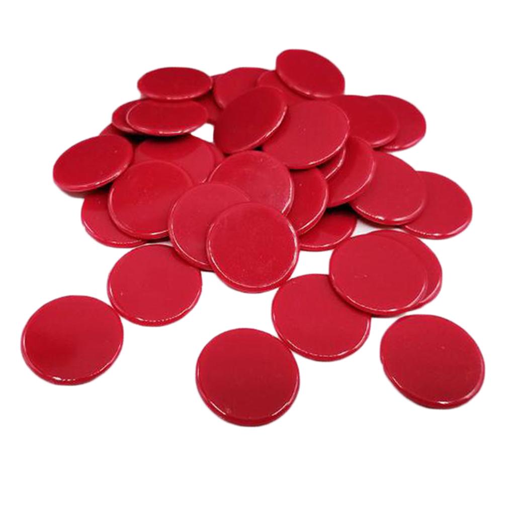 100 buah Chip Bingo kecil peng - Game Token Counter ulasan dan harga