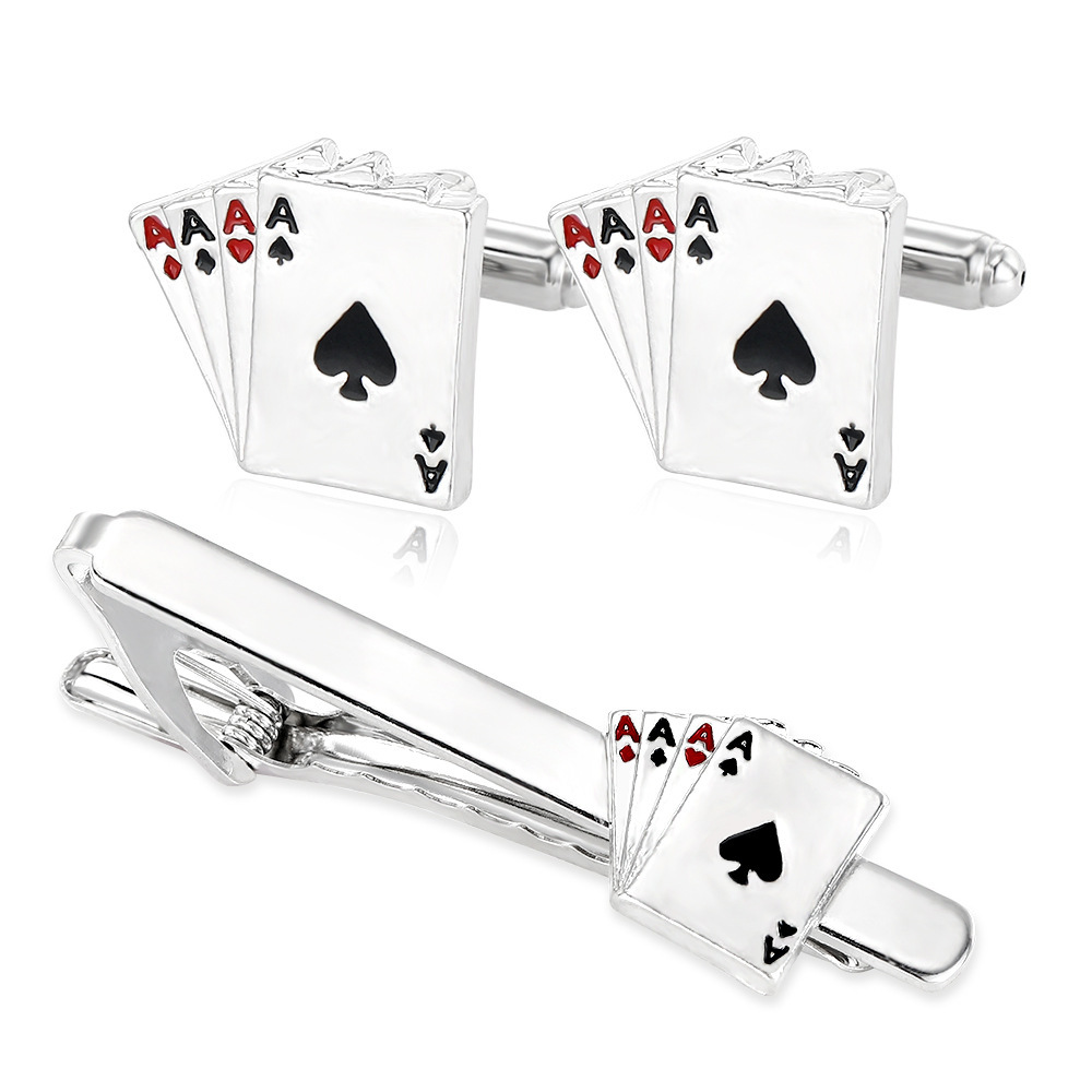 Klip Dasi Kartu Poker Kreatif  - Board Game Card ulasan dan harga