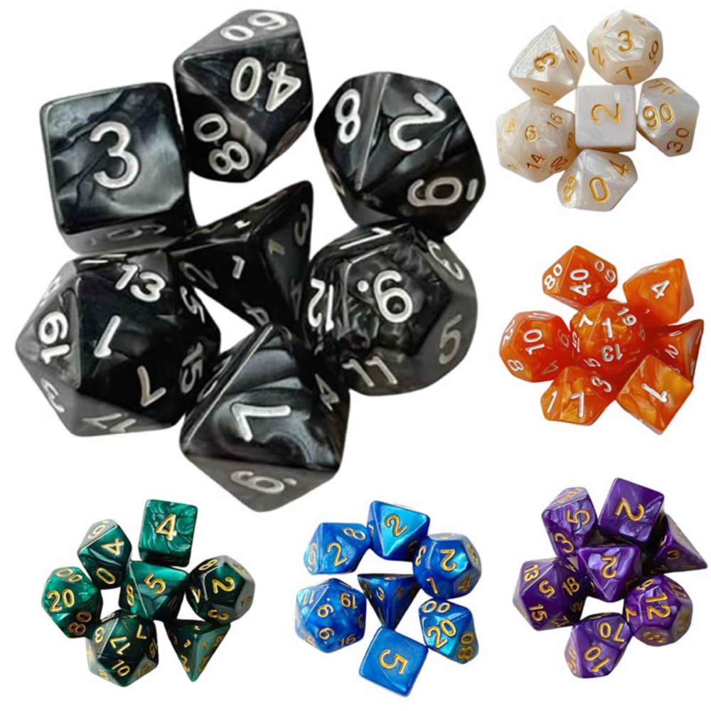 7 Buah Set Dadu Permainan Papa - Game Token Counter ulasan dan harga