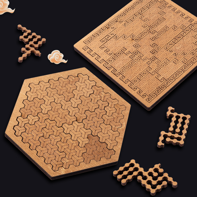 Puzzle kayu tak mungkin teka-t - Board Game Ranking ulasan dan harga