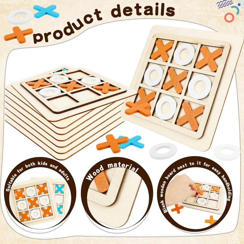Templat Puzzle Permainan Tic T - Board Game Template ulasan dan harga