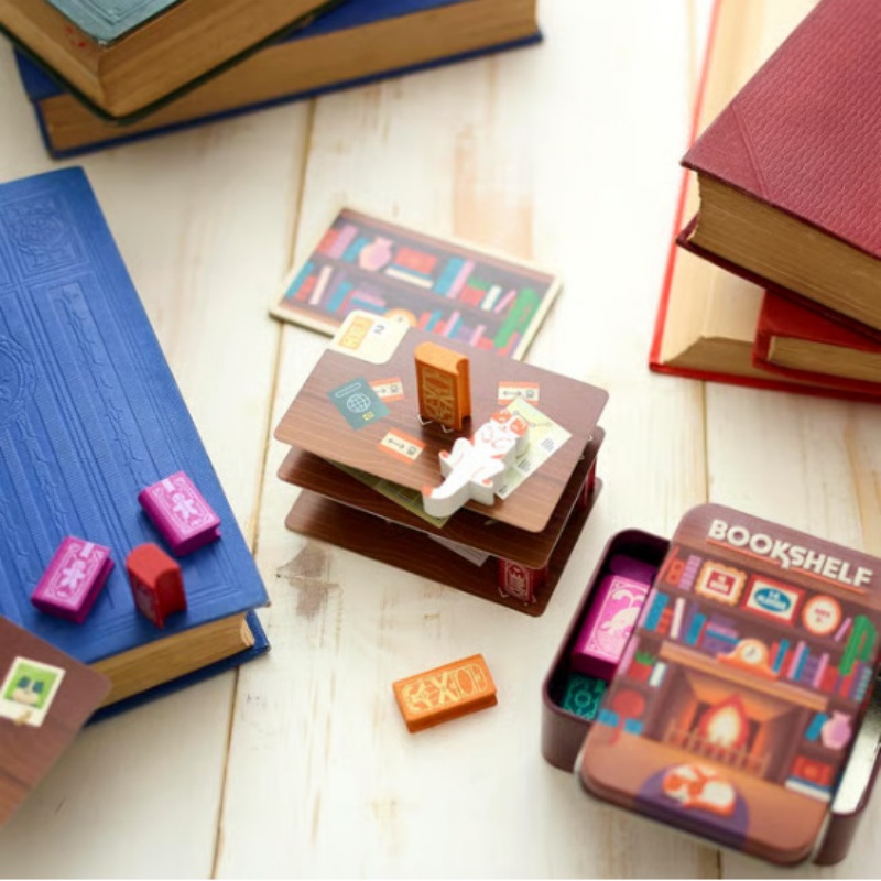 Permainan Menumpuk Rak Buku, P - Cooperative Card Game ulasan dan harga