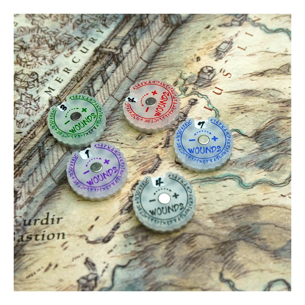 1Set/Satu Set Pelacak Luka 20M - Game Token Counter ulasan dan harga