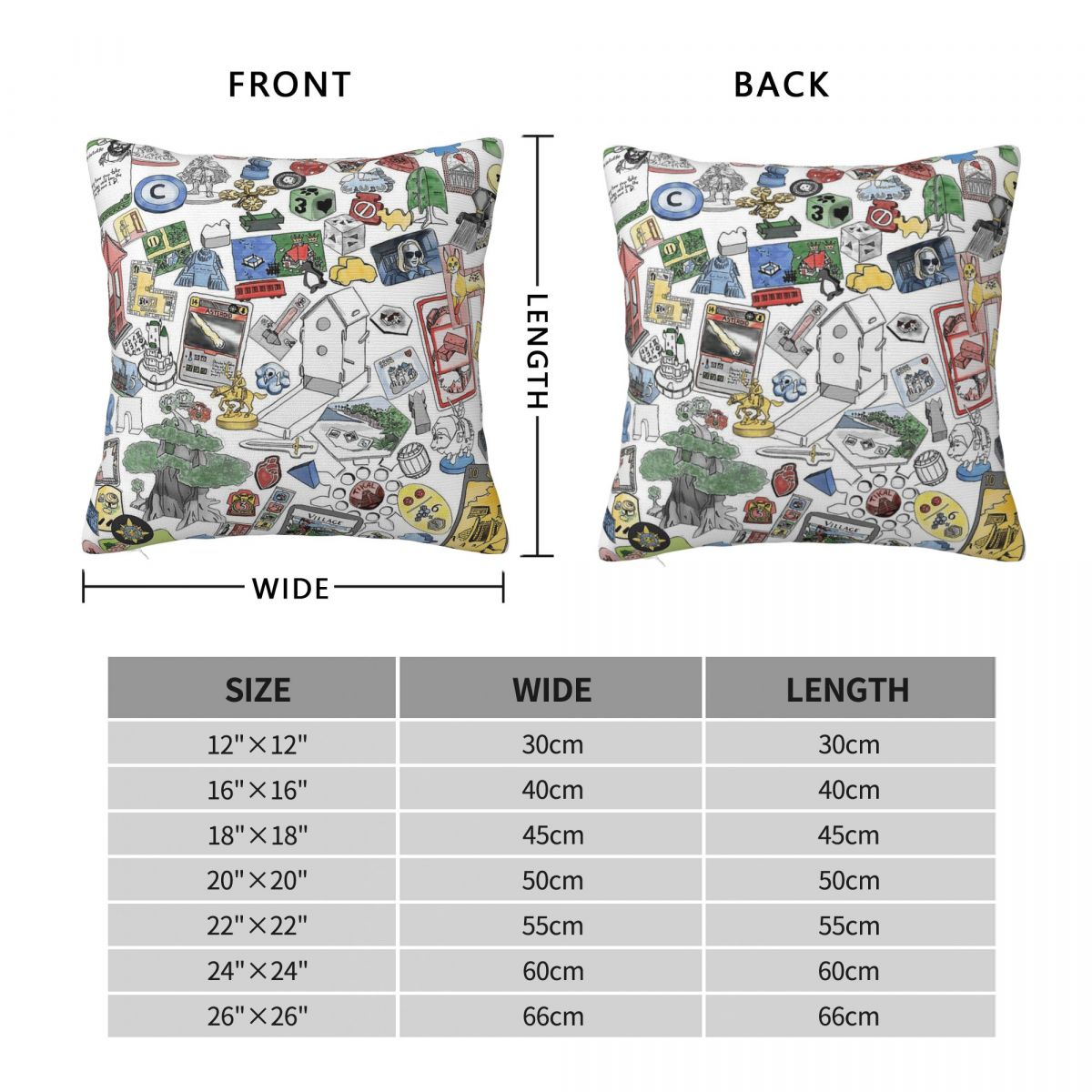 Koleksi Sarung Bantal Permaina - Board Game Hotel ulasan dan harga